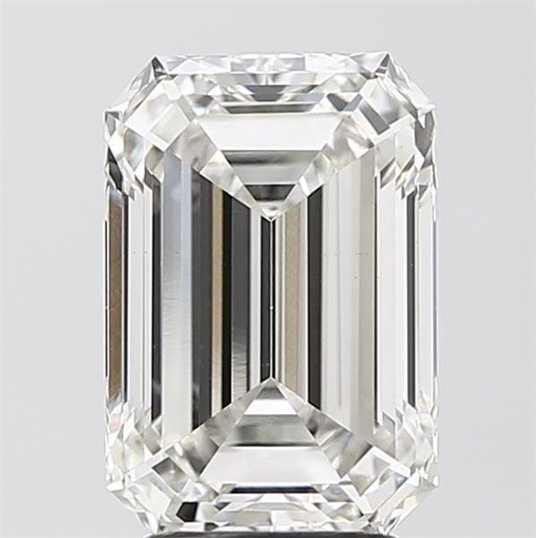 3.52 ct. emerald Lab Grown Diamond front image