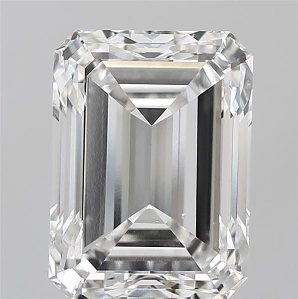 6.01 ct. emerald Lab Grown Diamond front image
