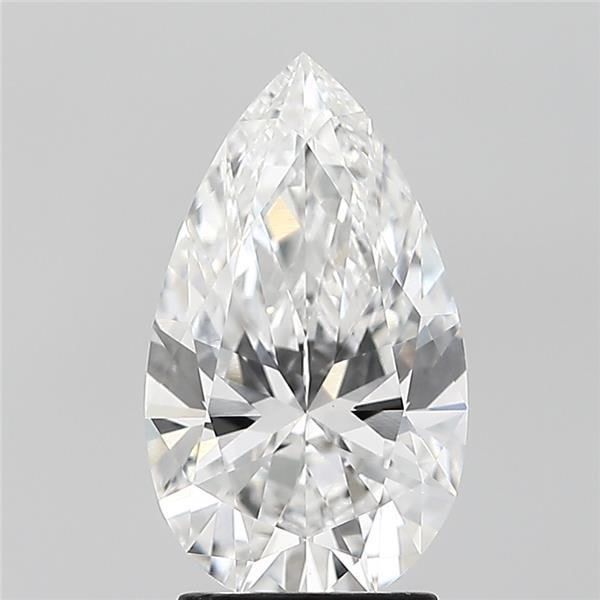 2.54 ct. pear Lab Grown Diamond front image