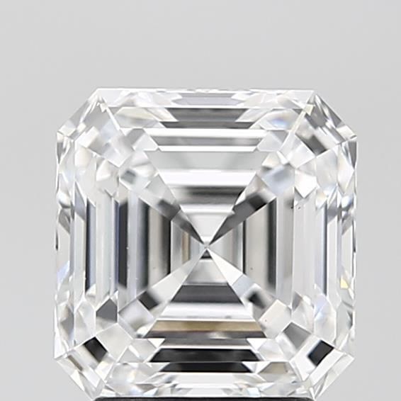 2.54 ct. asscher Lab Grown Diamond front image