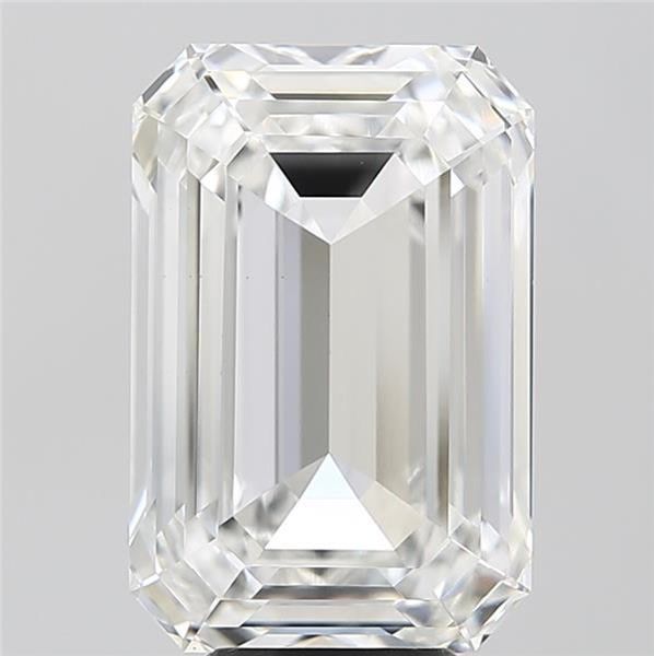 7.55 ct. emerald Lab Grown Diamond front image