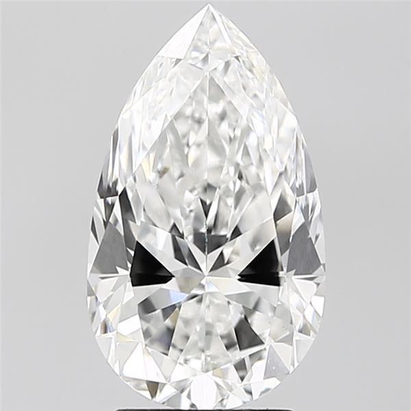 3.01 ct. pear Lab Grown Diamond front image