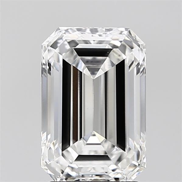 2.55 ct. emerald Lab Grown Diamond front image