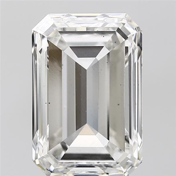 7.05 ct. emerald Lab Grown Diamond front image