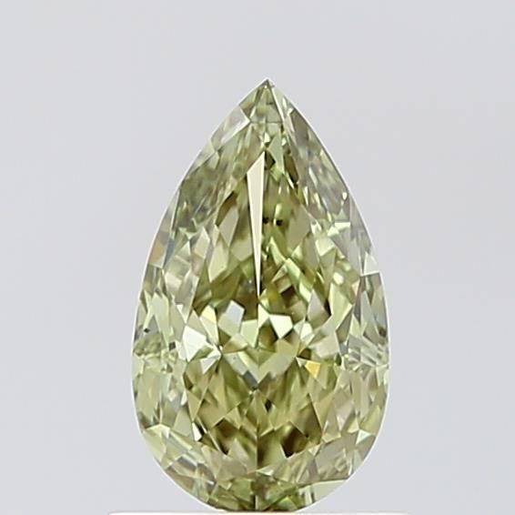 1.02 CT Fancy Vivid Green PEAR