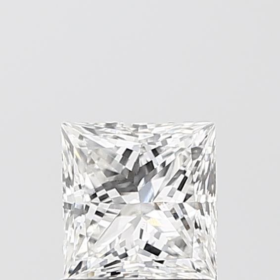1.04 ct lab-grown Princess Diamond