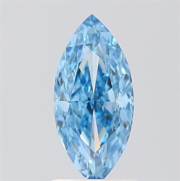 1.03 CT Fancy Vivid Blue MARQUISE