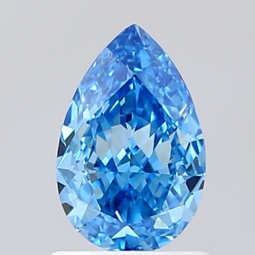 1.01 CT Fancy Vivid Blue PEAR