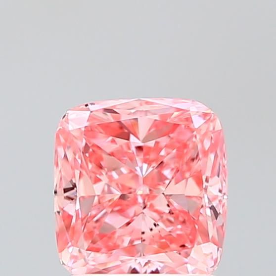 1.5 CT Fancy Vivid Pink CUSHION MODIFIED