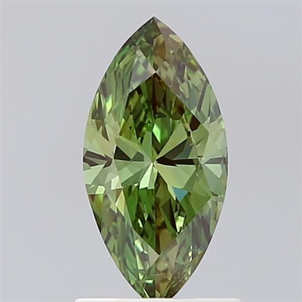 1.01 CT Fancy Vivid Green MARQUISE
