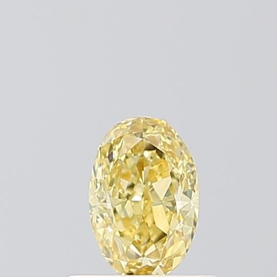 0.52 CT Fancy Intense Yellow OVAL