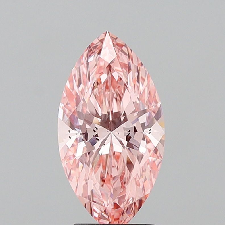 2.57 CT Fancy Vivid Pink MARQUISE