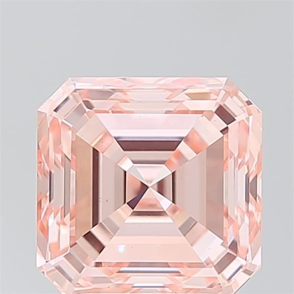3.48 ct lab-grown Asscher Diamond