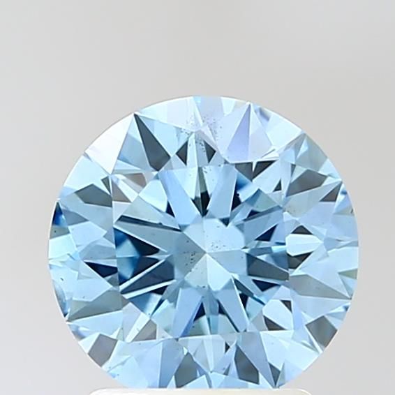 1.86 CT Fancy Vivid Blue ROUND