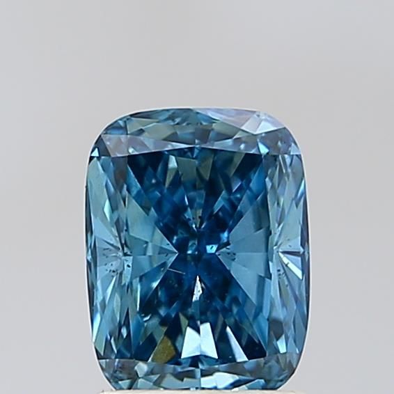 1.5 CT Fancy Vivid Blue CUSHION MODIFIED