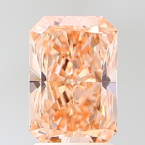 2.01 CT Fancy Intense Orangey Pink RADIANT