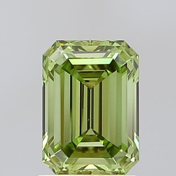 1.51 CT Fancy Vivid Green EMERALD