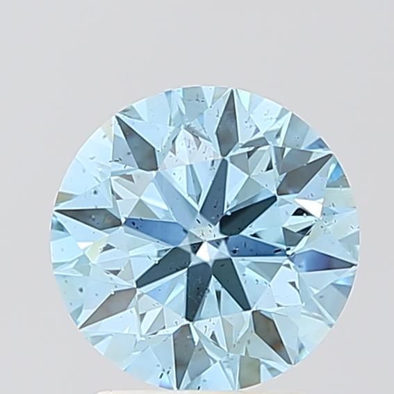 1.89 CT Fancy Vivid Blue ROUND