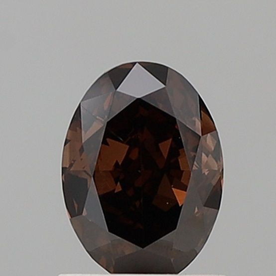 1.23 CT Fancy Brown OVAL