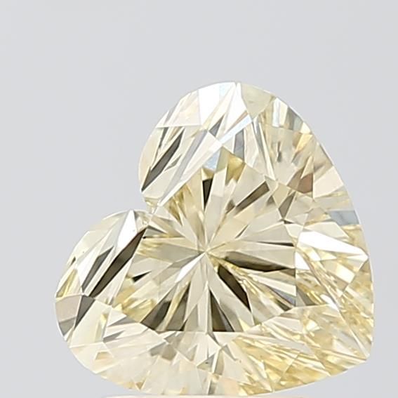 1.89 CT Fancy Yellow HEART
