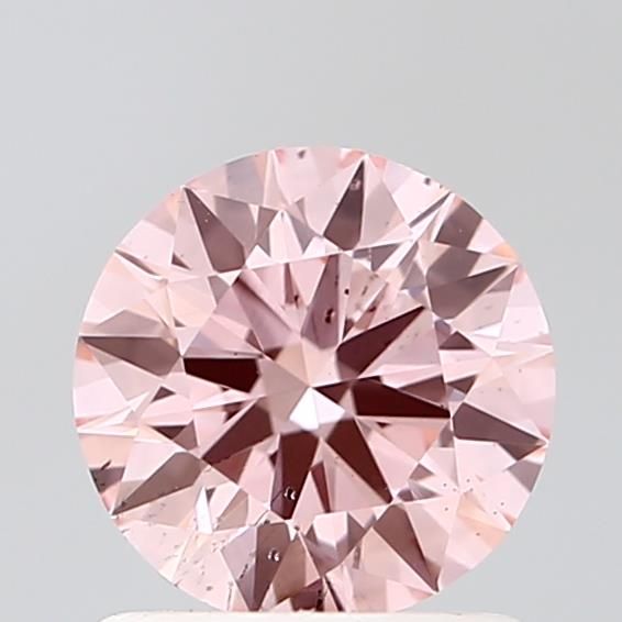 0.87 CT Fancy Vivid Pink ROUND