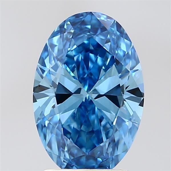 1.59 CT Fancy Vivid Blue RADIANT
