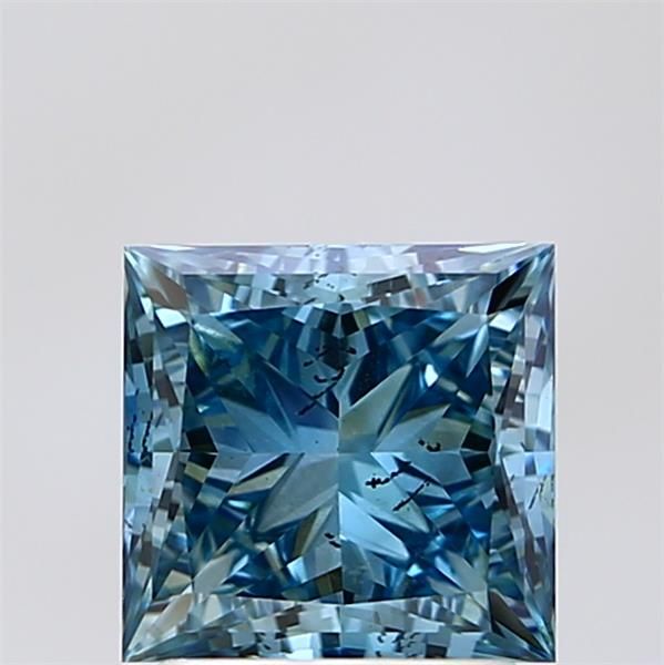 2.07 CT Fancy Vivid Blue PRINCESS