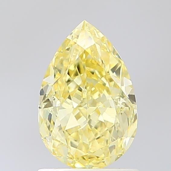 1.42 CT Fancy Intense Yellow PEAR
