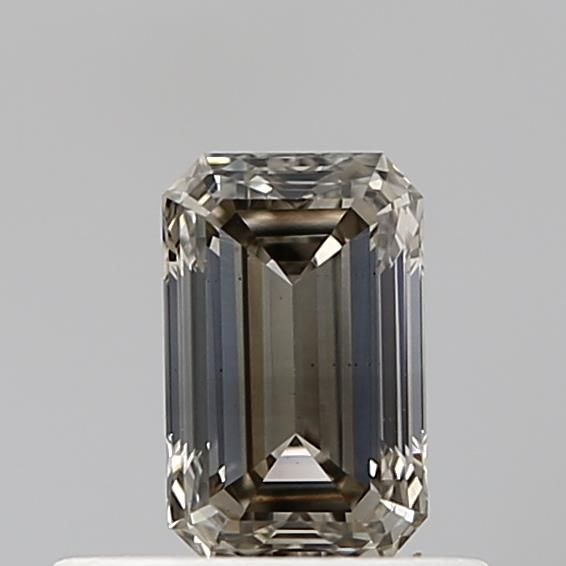 0.48 CT Fancy Light Brownish Gray EMERALD