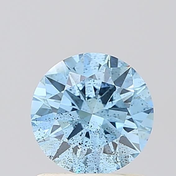 0.9 CT Fancy Vivid Blue ROUND