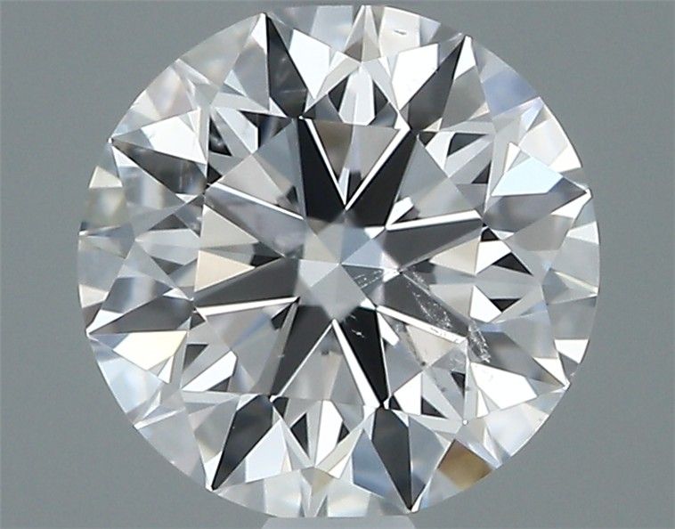 Diamant Rond 0.65 ct - Couleur D - Pureté SI2