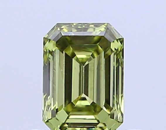 0.56 CT Fancy Intense Green EMERALD