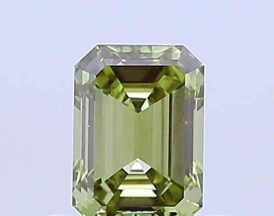 0.55 CT Fancy Intense Green EMERALD