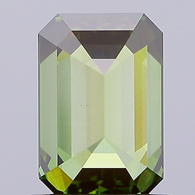 1.26 CT Fancy Vivid Green EMERALD
