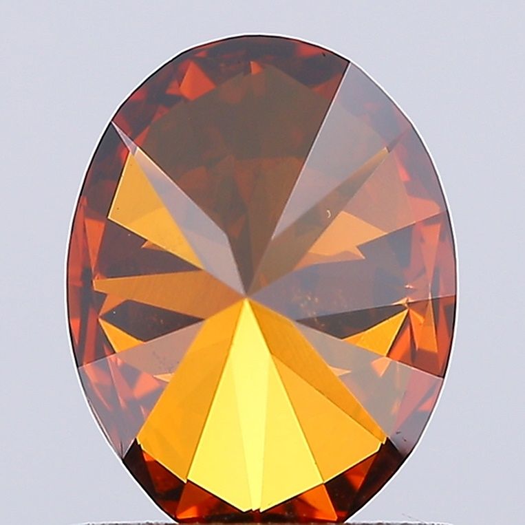 1 ct lab-grown Oval Diamond