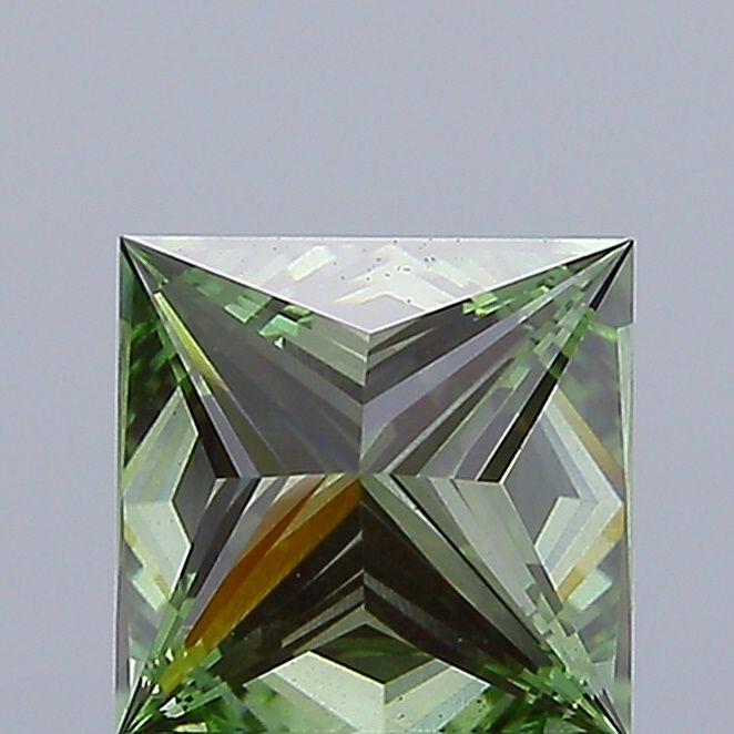 1.26 CT Fancy Vivid Green PRINCESS