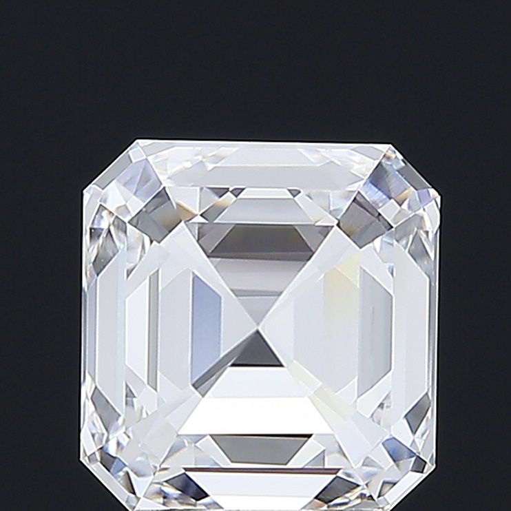 3.55 ct lab-grown Asscher Diamond