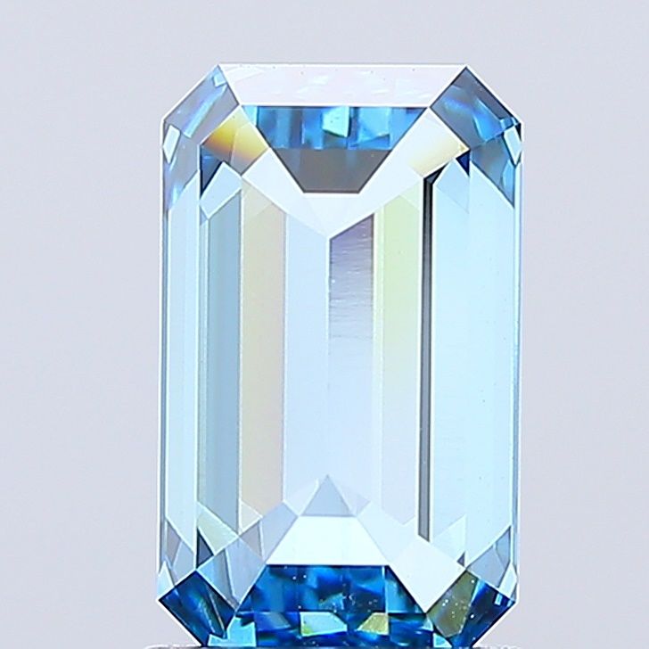 2.05 CT Fancy Vivid Blue EMERALD