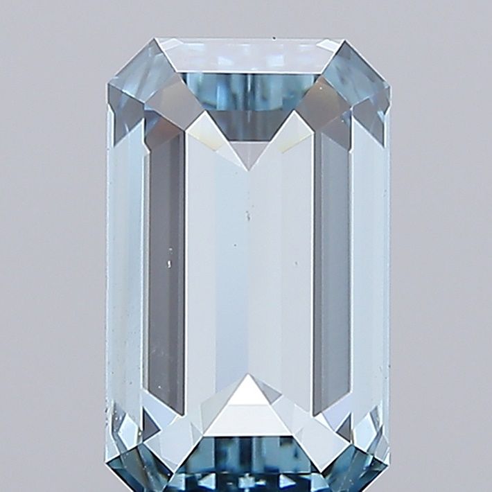0.94 CT Fancy Vivid Blue EMERALD