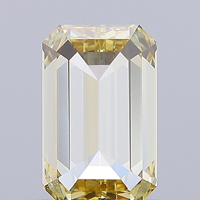 1.03 CT Fancy Light Yellow EMERALD