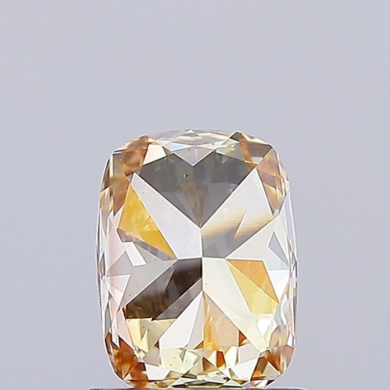 1.03 CT Fancy Light Brownish Yellow CUSHION MODIFIED