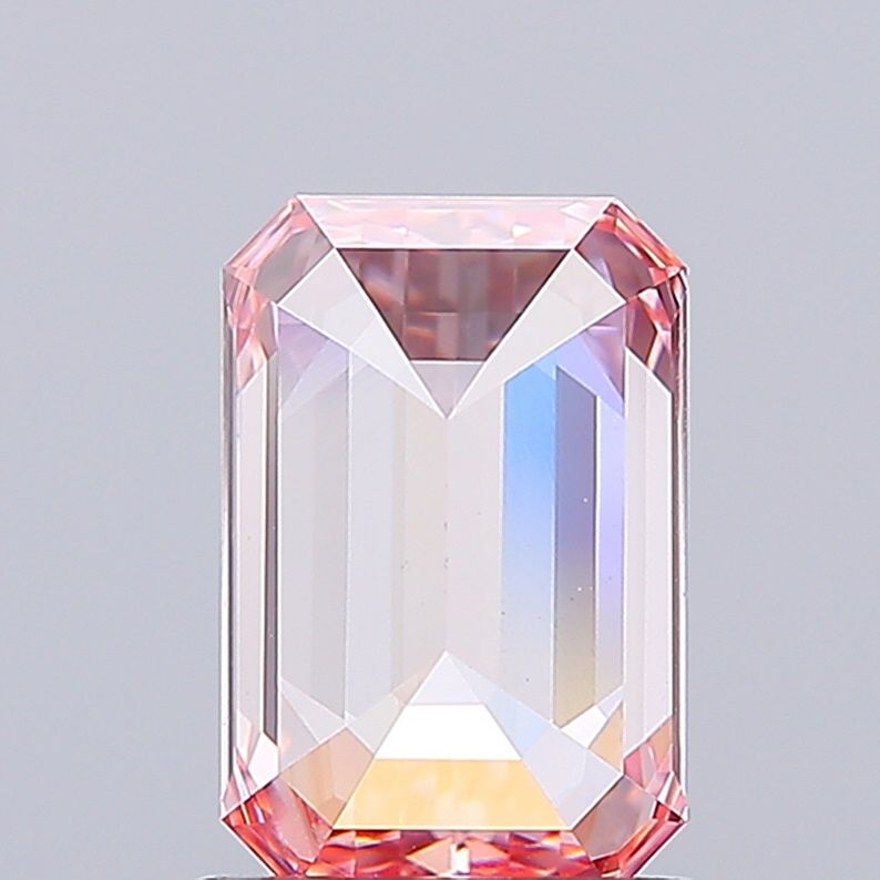 1.58 CT Fancy Vivid Pink EMERALD