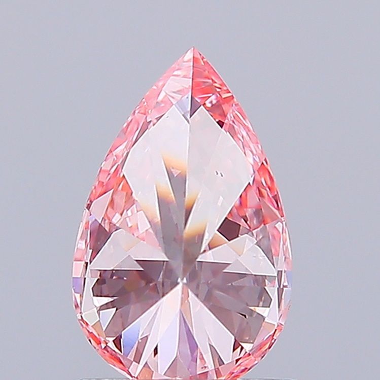 1.0 CT Fancy Vivid Pink PEAR