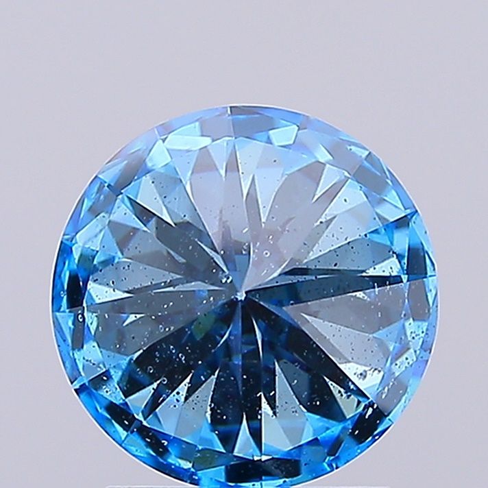 2.01 CT Fancy Vivid Blue ROUND