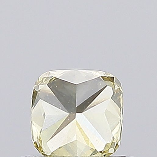 0.61 CT Fancy Vivid Yellow CUSHION MODIFIED