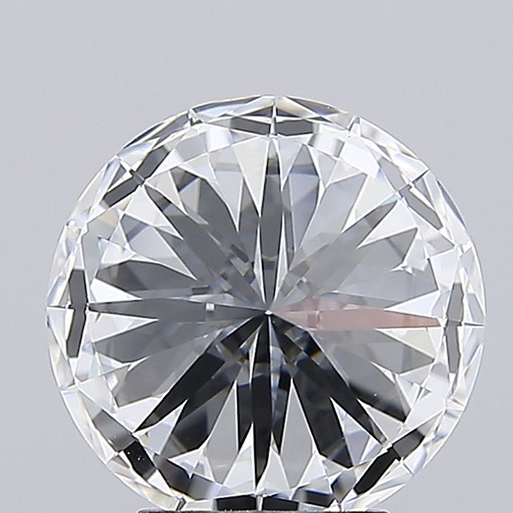 Diamant Rond 4.04 ct - Couleur D - Pureté FL