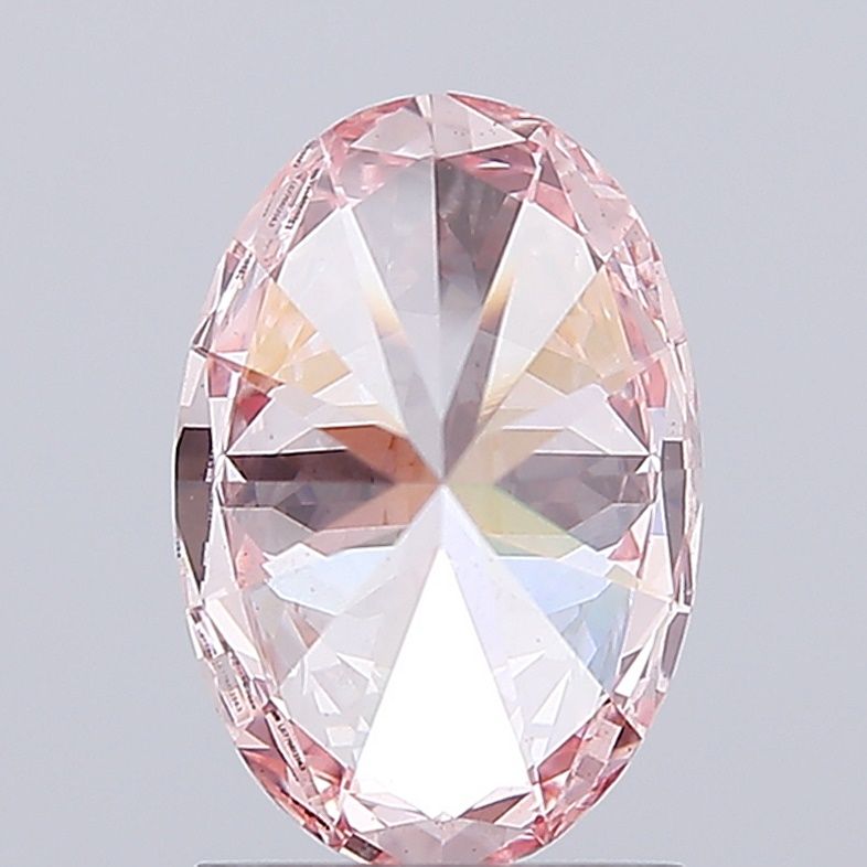 1.53 CT Fancy Vivid Pink OVAL