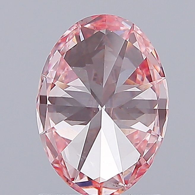 1.5 CT Fancy Vivid Pink OVAL
