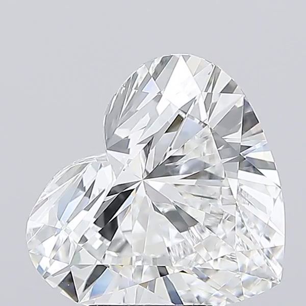 6.01 ct. heart Lab Grown Diamond front image