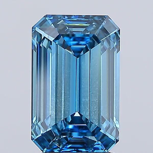 4.03 ct. emerald Lab Grown Diamond front image